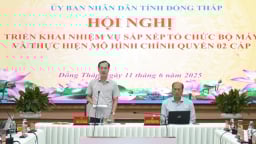 Trước giờ sáp nhập tỉnh Tiền Giang, Chủ tịch UBND tỉnh Đồng Tháp chủ trì một hội nghị quan trọng