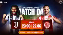 Nhận định kết quả Juventus vs Wydad (23h ngày 22/6): Vé đi tiếp cho 'Lão bà'