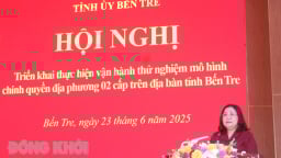 Sát ngày sáp nhập tỉnh Vĩnh Long, Trà Vinh, Bí thư Tỉnh ủy Bến Tre Hồ Thị Hoàng Yến chủ trì một hội nghị trực tuyến quan trọng