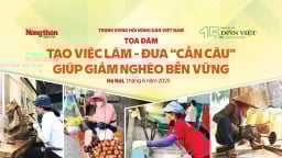 TỌA ĐÀM: Tạo việc làm, đưa “cần câu” giúp giảm nghèo bền vững