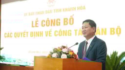 Phân công nhiệm vụ Chủ tịch và 3 Phó Chủ tịch của Khánh Hòa