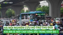 Hà Nội nghiên cứu hỗ trợ thu đổi 450.000 xe máy chạy xăng trong Vành đai 1