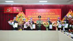 6 sĩ quan công an lần đầu tham gia phái bộ vũ trang Liên Hợp Quốc tại Trung Phi