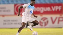 Rời Thép xanh Nam Định, Joseph Mpande gia nhập PVF-CAND