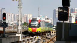 Đường sắt Nhổn - Cầu Giấy đã phục vụ trên 6,4 triệu lượt hành khách sau một năm vận hành