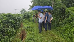 Tuyên Quang công bố tình huống khẩn cấp về thiên tai để ứng phó với sạt lở đất gây ảnh hưởng đến 40 hộ dân 