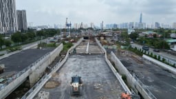 Hình ảnh mới nhất tại dự án nút giao An Phú dự kiến hoàn thành chậm hơn kế hoạch 12 tháng
