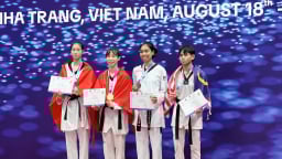 Taekwondo Lai Châu làm nên lịch sử: Lần đầu tiên giành Huy chương Vàng tại giải vô địch Đông Nam Á