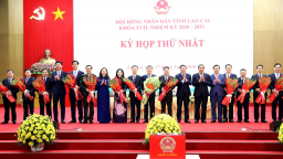 Ông Hoàng Giang được bầu giữ chức Chủ tịch HĐND tỉnh Lào Cai 