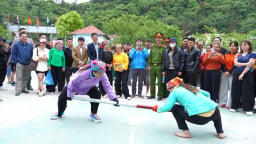 Tuyên Quang: Sôi nổi Đại hội Thể dục thể thao và Ngày hội văn hóa các dân tộc thiểu số xã Sơn Vĩ