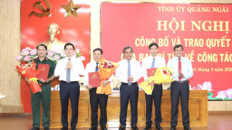 Bí thư xã và 2 lãnh đạo cơ quan được chỉ định tham gia BCH Đảng bộ tỉnh Quảng Ngãi