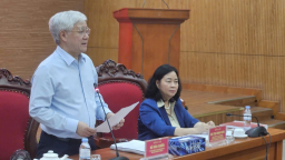 Thông qua dự thảo báo cáo kết quả kiểm tra đối với Ban Thường vụ Đảng ủy MTTQ, các đoàn thể Trung ương
