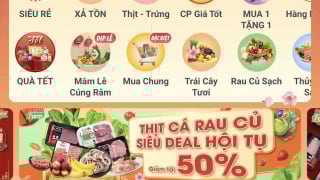 'Bỏ túi' những ứng dụng đi chợ online giúp chị em 'mang cả cái Tết về nhà'