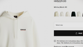 Sản phẩm mới của hãng thời trang H&M quảng cáo cho 'BÁNH MÌ' của Việt Nam