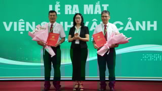 Học viện Nông nghiệp Việt Nam ra mắt Viện Sinh vật cảnh, đón 'sóng' thị trường hoa, cây cảnh trị giá 45.000 tỷ đồng