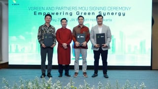 V-GREEN ký MOU với 4 đối tác để triển khai 63.000 cổng sạc VinFast tại Indonesia, dự kiến tổng đầu tư 300 triệu USD