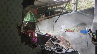 Yên Bái: Kinh hoàng đá lăn vào nhà dân sau mưa lớn