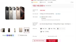 Nhiều mẫu iPhone đang giảm giá 'sập sàn', có mẫu chỉ còn nửa giá