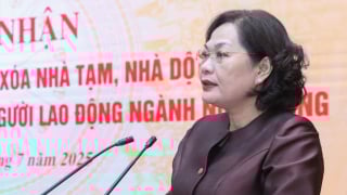 Thống đốc Ngân hàng Nhà nước Nguyễn Thị Hồng: 'Xóa nhà tạm không chỉ là nhiệm vụ, mà là trách nhiệm từ trái tim'