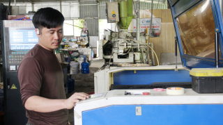 Lạng Sơn: Tín dụng chính sách giúp ông chủ xưởng cơ khí CNC thêm đơn hàng, tạo thêm việc làm tại chỗ