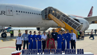  Chuyến bay đầu tiên Khabarovsk (Nga) đến Khánh Hòa
