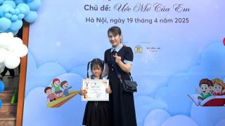 Học sinh lớp 1  Vĩnh Phúc giành giải Nhất cuộc thi viết chữ đẹp: Bí quyết 'đặc biệt' từ cô giáo chủ nhiệm