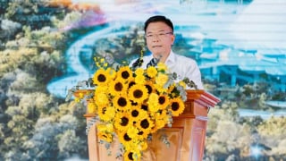 Phó Thủ tướng Lê Thành Long dự lễ động thổ 'bom tấn' du lịch 35.000 tỷ tại vùng đất thiêng Am Tiên
