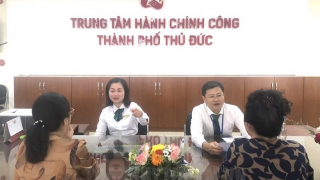 Cải cách hành chính ở TP. Thủ Đức, TP.HCM: Người dân ở nhà, gửi hồ sơ qua mạng, việc còn lại, Trung tâm hành chính công lo 