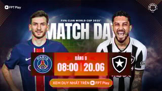 Chơi áp đảo, PSG vẫn thua sốc trước Botafogo