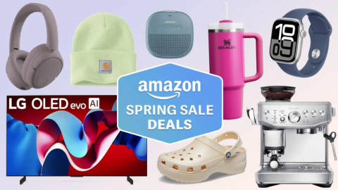 Amazon gây sốt với hàng triệu mặt hàng trong đợt giảm giá lớn mùa xuân