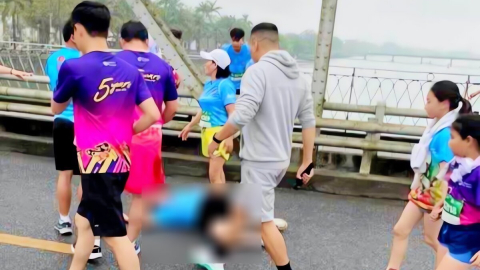 Nữ runner tử vong sau khi ngã quỵ tại giải chạy marathon ở Huế 
