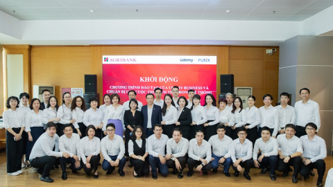 Agribank khởi động chương trình đào tạo qua Udemy Business: Kết nối – Đổi mới – Phát triển
