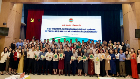 TƯ Hội Nông dân Việt Nam tổng kết dự án xử lý rác thải: Hơn 9.000 mô hình hay, nhiều tỷ phú nông dân biến rác thành tiền