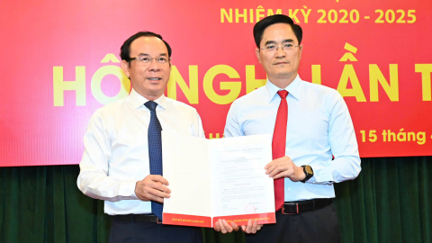 Ông Trần Quang Lâm, Giám đốc Sở Giao thông công chánh tham gia Ban Chấp hành Đảng bộ TP.HCM