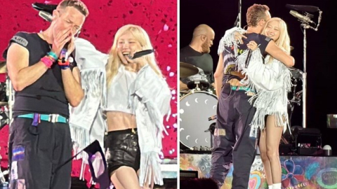 Rosé (Blackpink) biểu diễn APT. cùng Coldplay