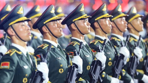 Quân đội Trung Quốc, Lào, Campuchia hợp luyện trên đường phố TP HCM