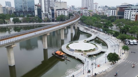 Hồ Hoàng Cầu dần 'lột xác' ngoạn mục sau khi được đầu tư gần 300 tỷ đồng