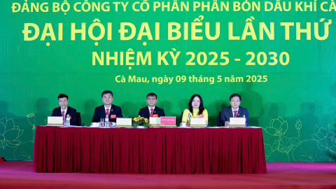 PVCFC tổ chức thành công Đại hội Đảng bộ lần thứ VI, nhiệm kỳ 2025 - 2030