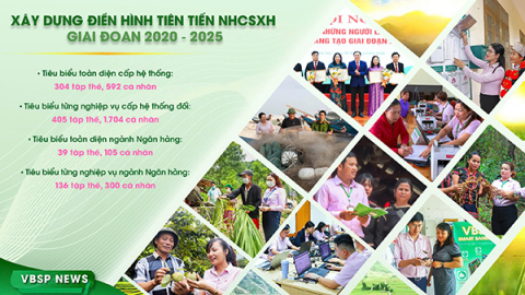 Nội lực sinh ra từ phong trào thi đua, Ngân hàng CSXH đạt nhiều thành tựu bền vững, thành tích nổi bật