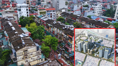 Hiện trạng Khu tập thể Vĩnh Hồ sẽ được xây dựng cao 40 tầng