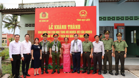 T&T Group và SHB bàn giao 700 căn nhà tình nghĩa tài trợ cho người dân tỉnh Bạc Liêu