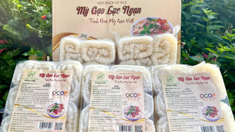 Mỳ gạo Lục Ngạn: Sản phẩm OCOP dẫn lối phát triển nông thôn mới ở một thị trấn của Bắc Giang