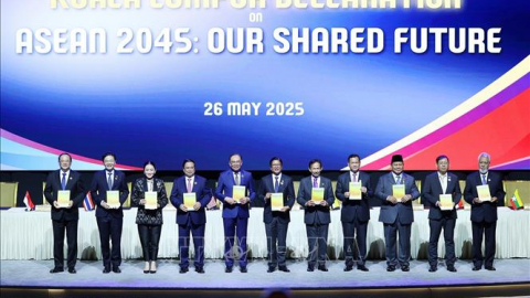 Thông qua Tầm nhìn Cộng đồng ASEAN 2045 bắt nguồn từ sáng kiến của Việt Nam