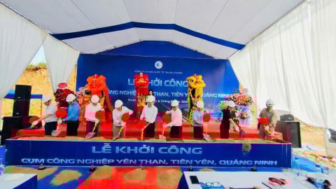 Khởi công cụm công nghiệp đầu tiên tại huyện Tiên Yên, tổng vốn gần 600 tỷ đồng