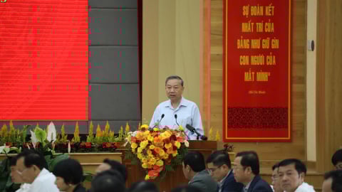 Tổng Bí thư Tô Lâm: Tỉnh Lâm Đồng mới có một không gian phát triển phong phú, giàu tiềm năng