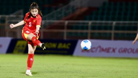  Hotgirl Hồng Yêu 'quần nát' tuyến giữa Timor Leste, U19 nữ Việt Nam trút mưa bàn thắng