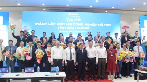 Hiệp hội Công nghiệp hỗ trợ tỉnh Bình Dương chính thức ra mắt: Tăng sức mạnh liên kết, đón đầu cơ hội mới