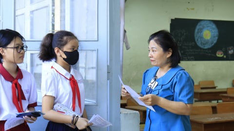 Lùi lịch công bố điểm khảo sát lớp 6 Trường Trần Đại Nghĩa: Phụ huynh, học sinh tiếp tục chờ đợi