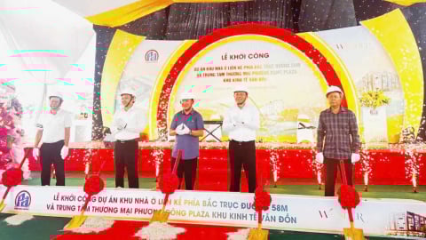Vân Đồn khởi công cùng lúc 2 dự án quan trọng, tổng vốn hơn 1000 tỷ đồng
