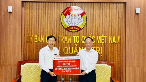 Agribank Quảng Trị chung tay cùng Chương trình xóa nhà tạm, nhà dột nát